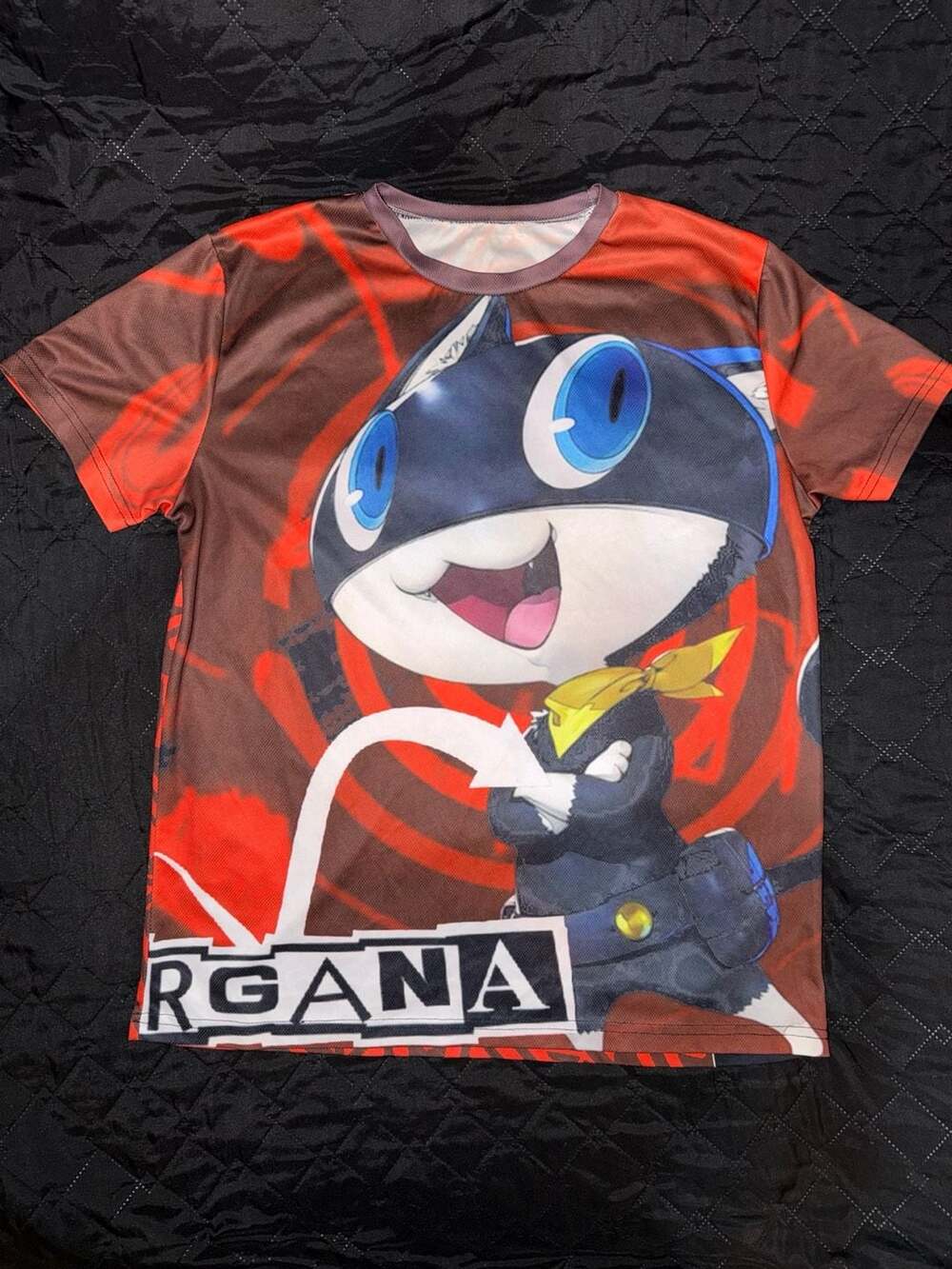 Persona 5 Morgana All-Over Print 3D Graphic T-Shirt